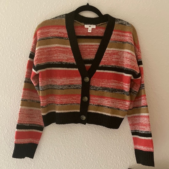 Nordstrom BP crop knit sweater nwt - Picture 1 of 4